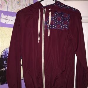 maroon empyre light jacket